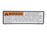 7029994 Decal, ROPS Fops Warning | JLG